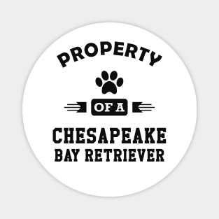 chesapeake bay retriever - Property of a chasapeake bay retrievers mom Magnet